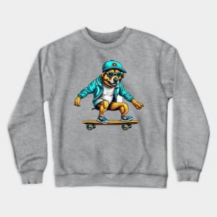 Skater Dawg! Crewneck Sweatshirt